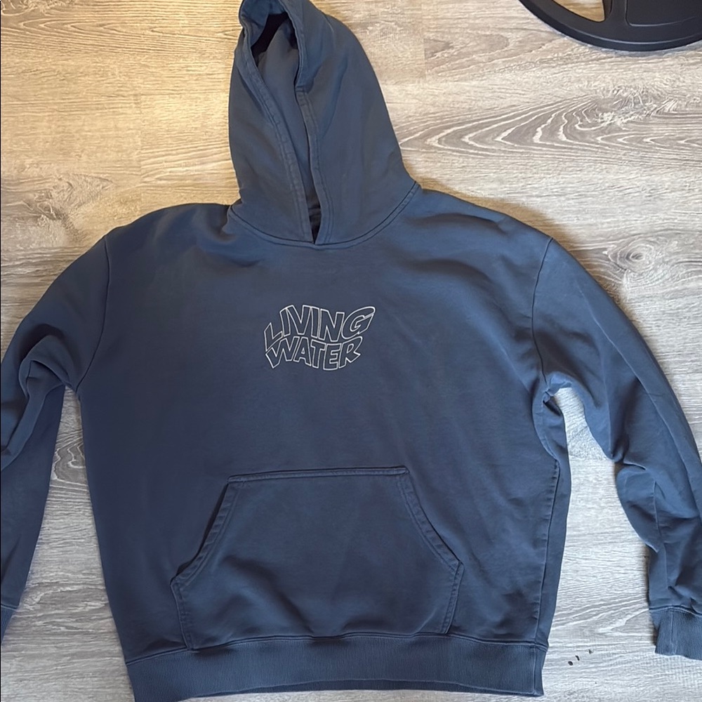 Elevated Faith Living Water Blue Hoodie